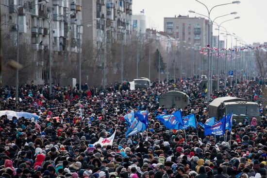 Акция "Служба по контракту — твой выбор" в Омске