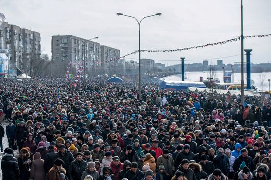 Акция "Служба по контракту — твой выбор" в Омске