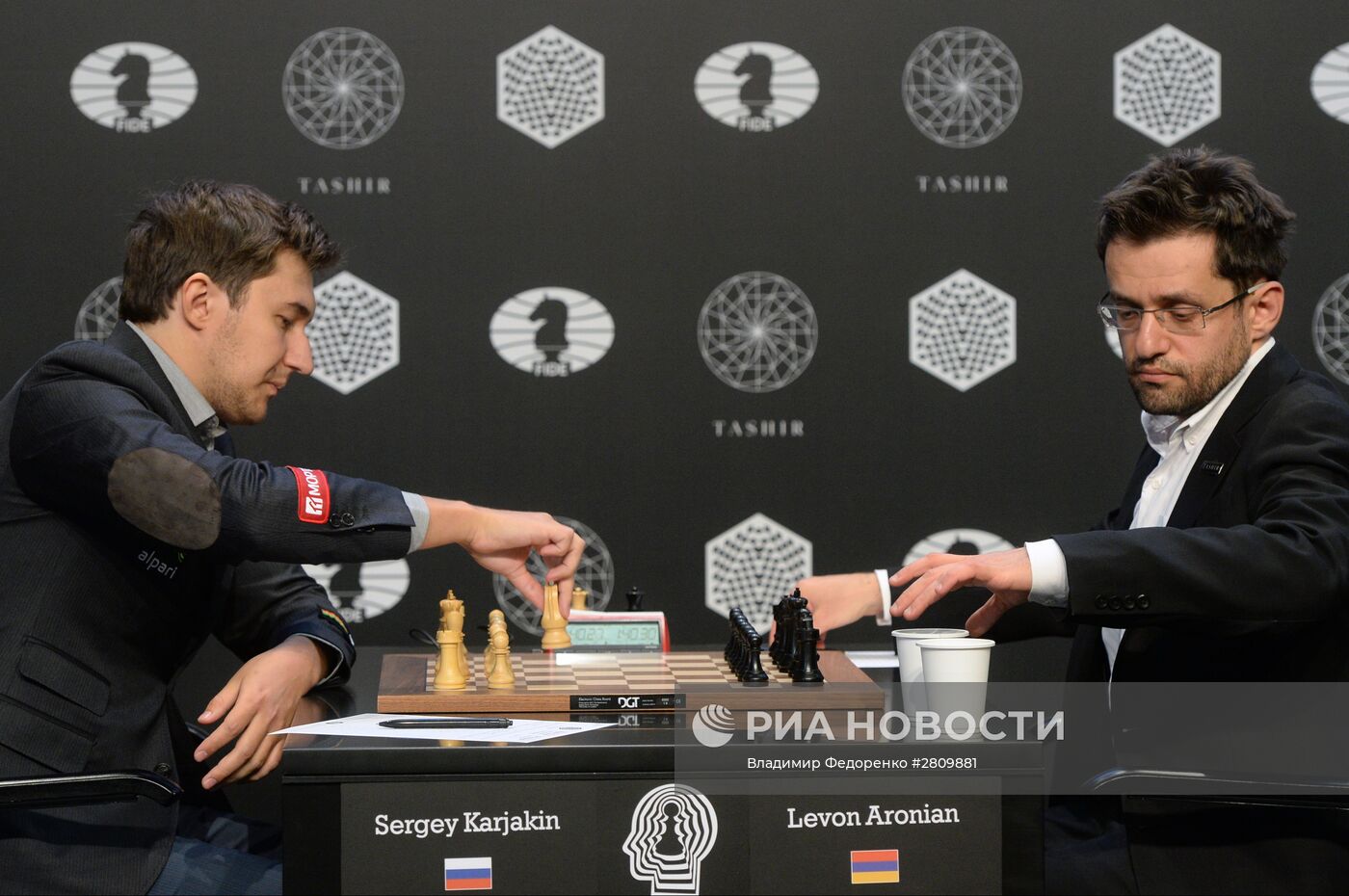 Шахматы. Турнир претендентов на звание чемпиона мира. Седьмой раунд