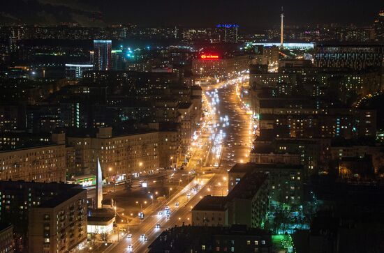 Кутузовский проспект в Москве