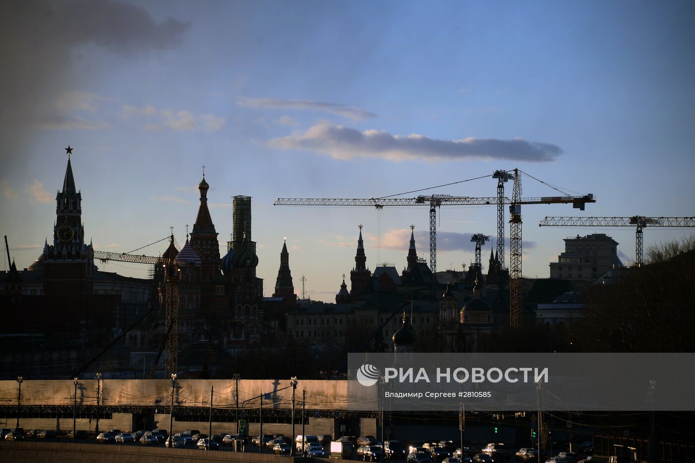 Закат в Москве