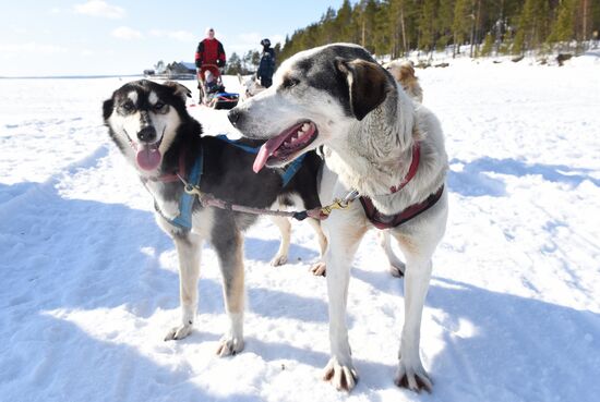 Праздник весеннего равноденствия в Карелии