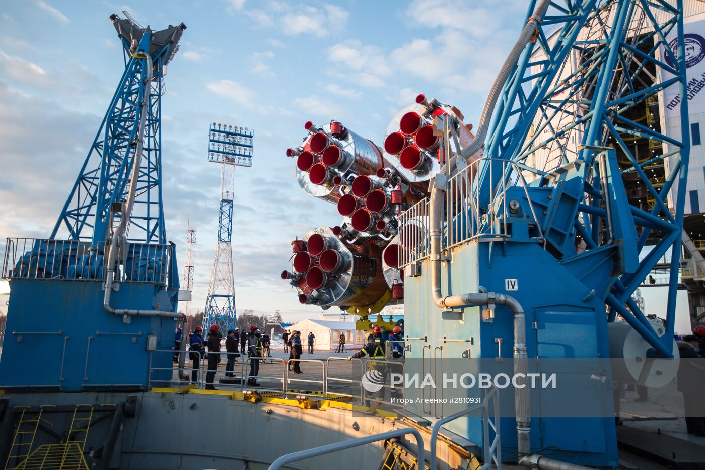 "Сухой вывоз" ракеты "Союз-2.1а" на космодроме "Восточный"