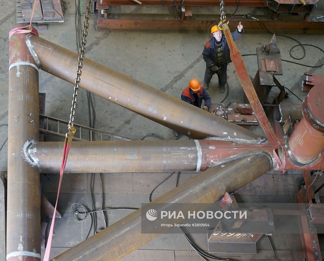Производство нефтяного оборудования на заводе компании "Кливер" в Калининградской области