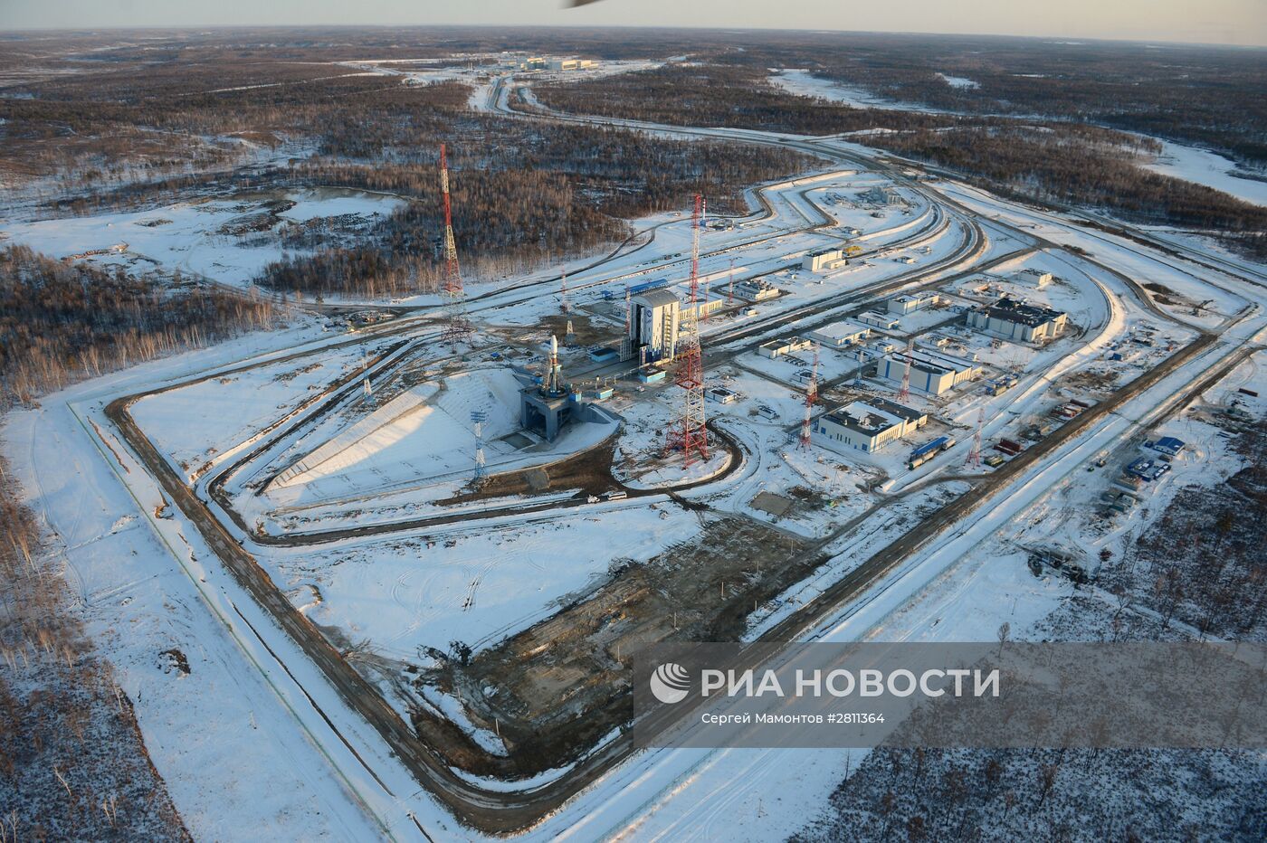 Рабочая поездка вице-премьера РФ Д. Рогозина на космодром "Восточный"