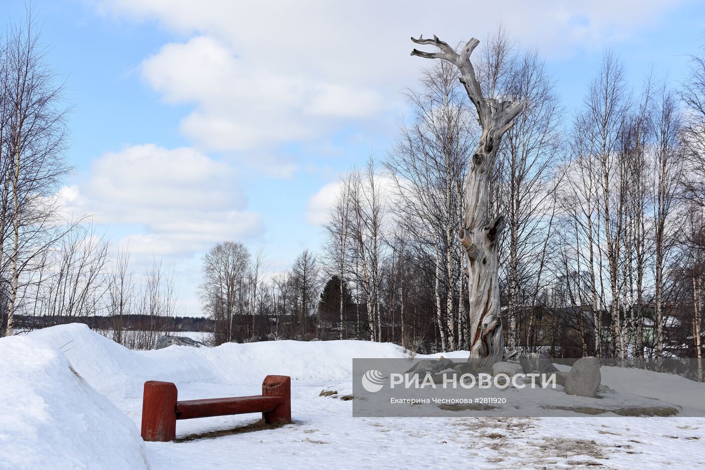 Зима в Карелии