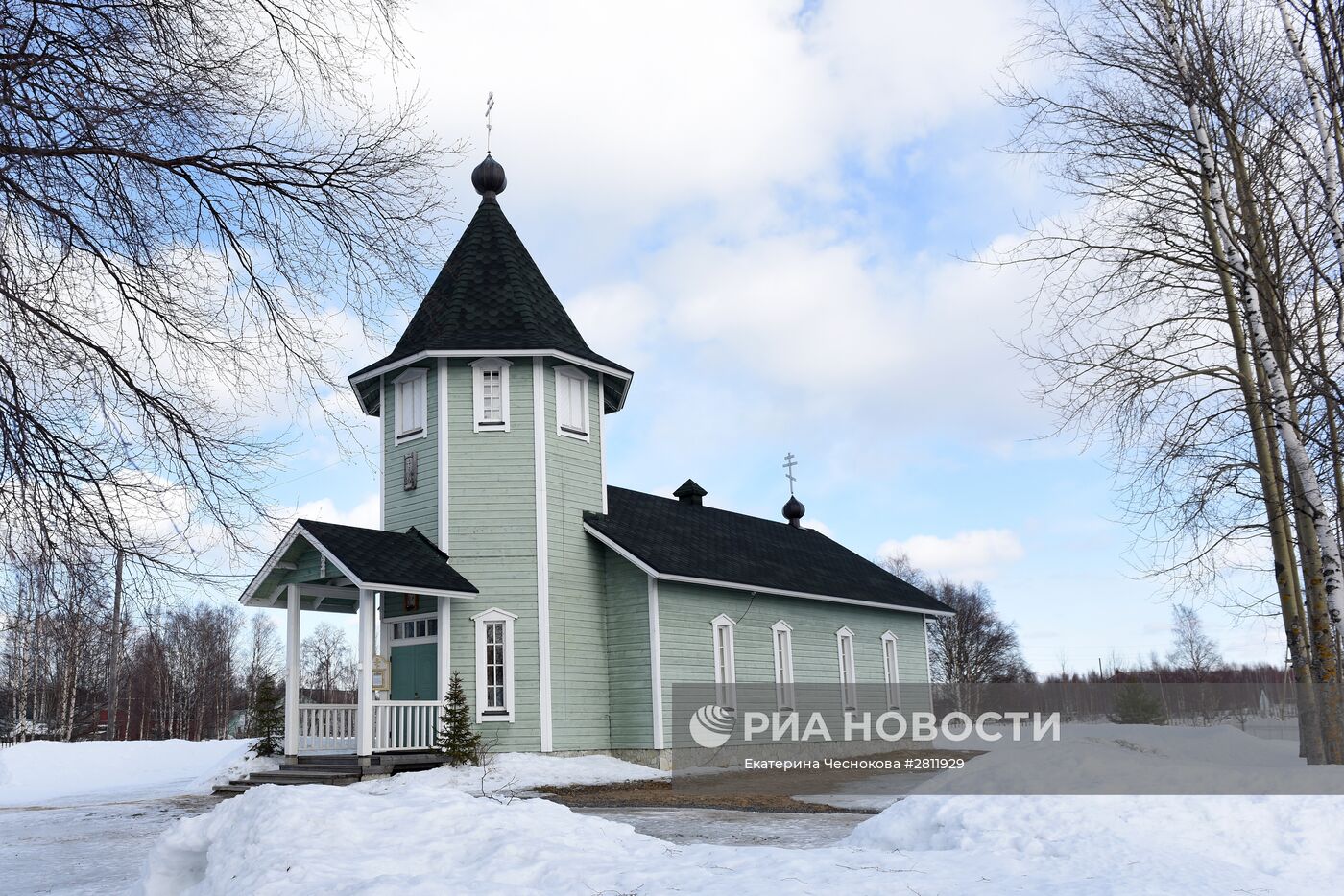 Зима в Карелии
