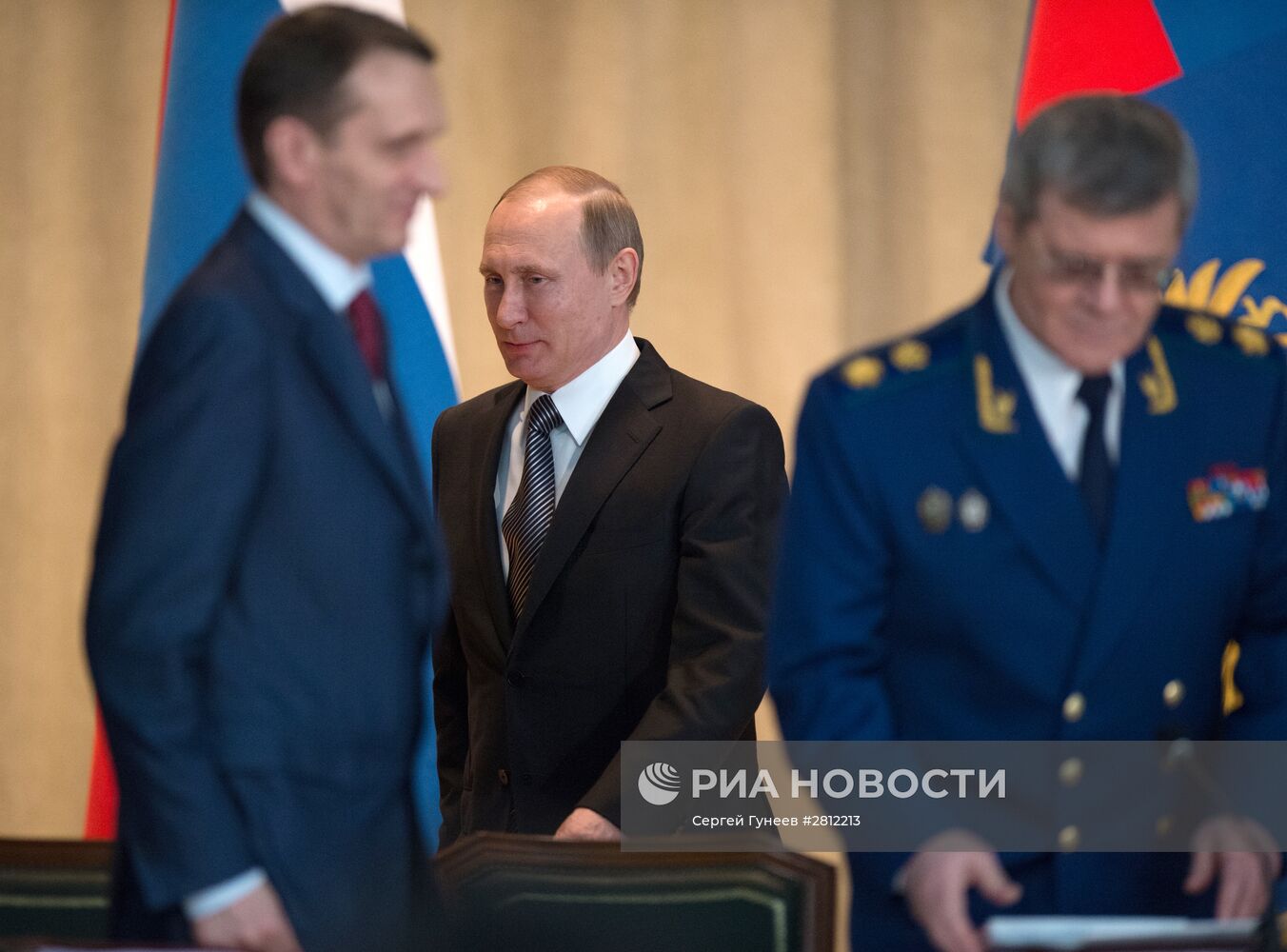 Президент РФ В.Путин принял участие в расширенном заседании коллегии Генеральной прокуратуры РФ