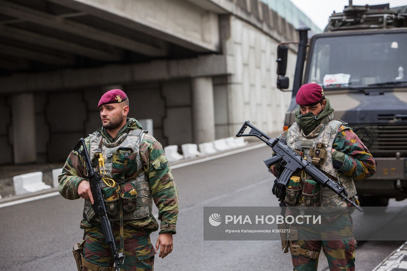 Ситуация в Брюсселе после серии взрывов в аэропорту и метро