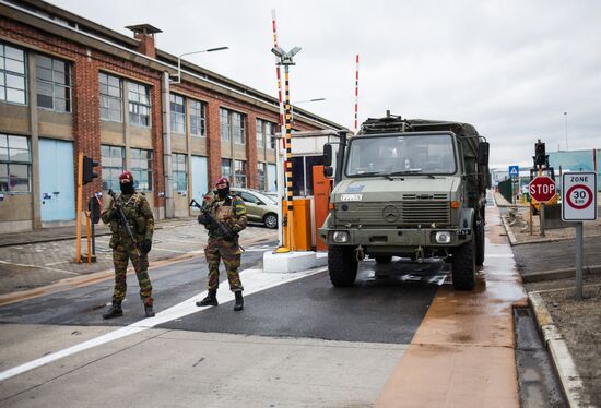 Ситуация в Брюсселе после серии взрывов в аэропорту и метро