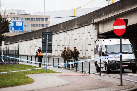 Ситуация в Брюсселе после серии взрывов в аэропорту и метро