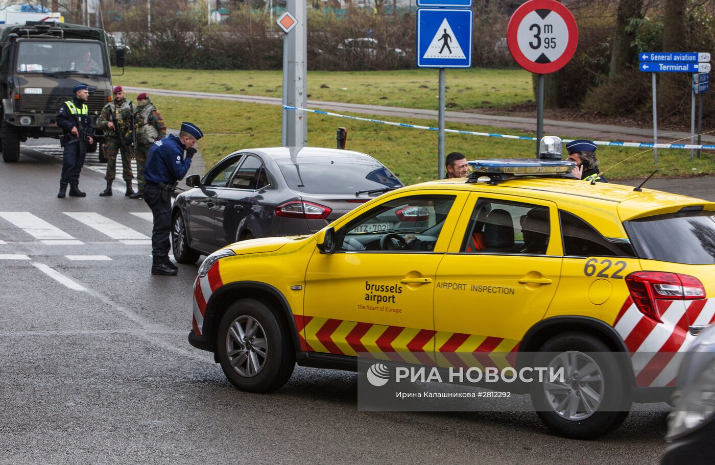 Ситуация в Брюсселе после серии взрывов в аэропорту и метро