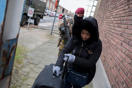 Ситуация в Брюсселе после серии взрывов в аэропорту и метро