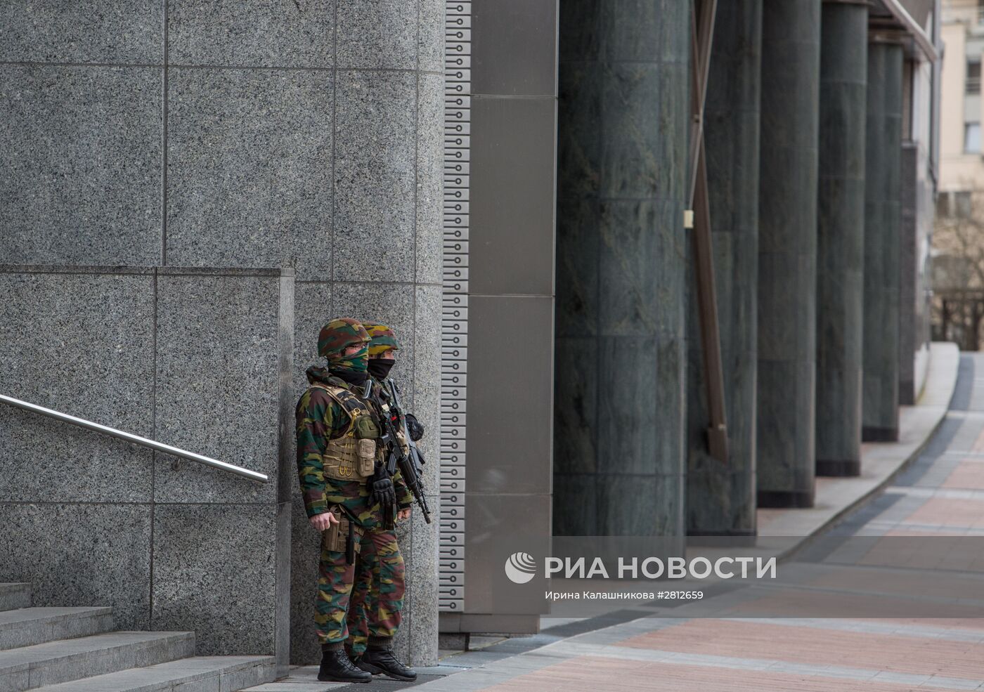 Ситуация в Брюсселе после серии взрывов в аэропорту и метро