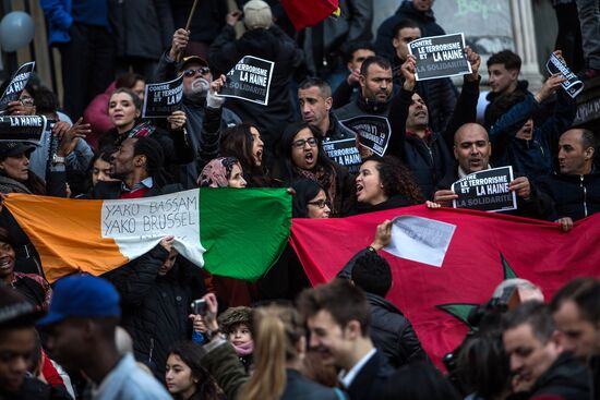 Ситуация в Брюсселе после серии взрывов в аэропорту и метро