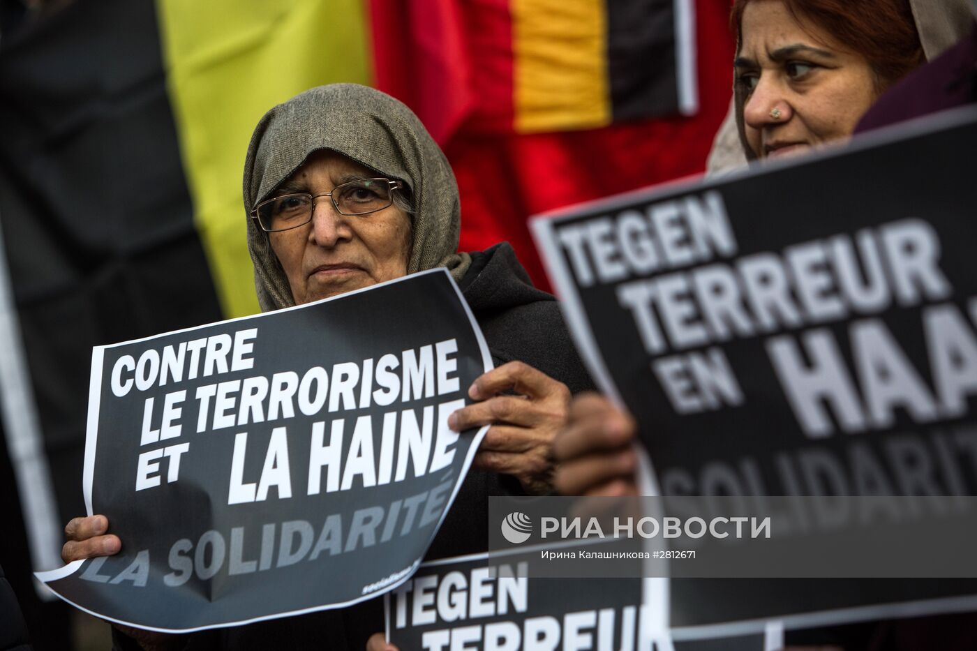 Ситуация в Брюсселе после серии взрывов в аэропорту и метро