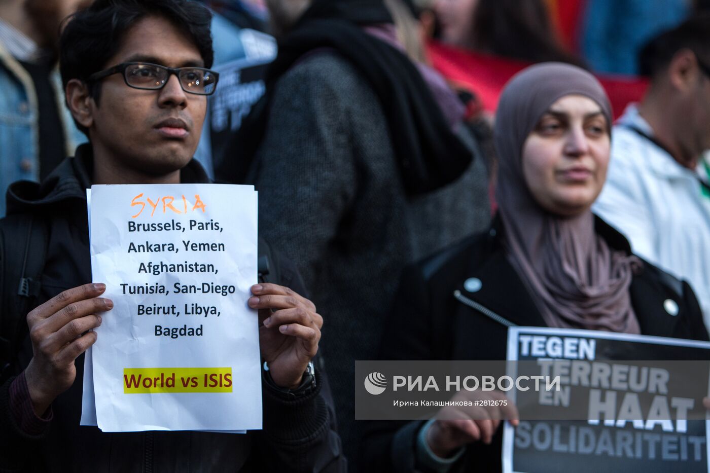 Ситуация в Брюсселе после серии взрывов в аэропорту и метро