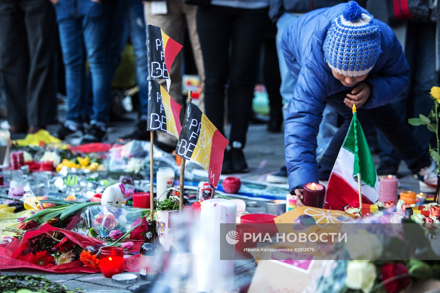 Ситуация в Брюсселе после серии взрывов в аэропорту и метро