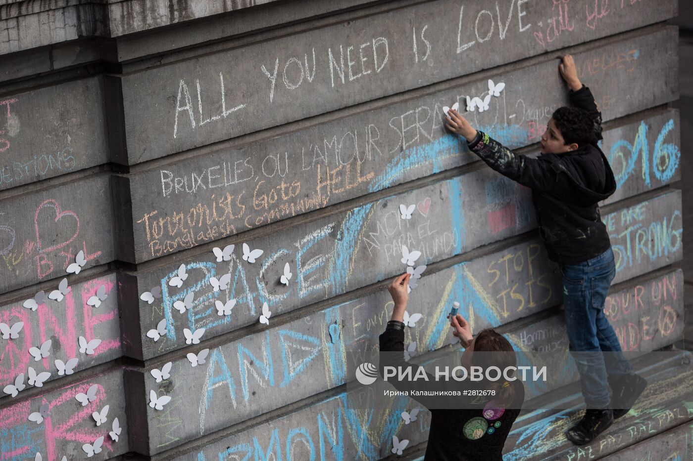 Ситуация в Брюсселе после серии взрывов в аэропорту и метро