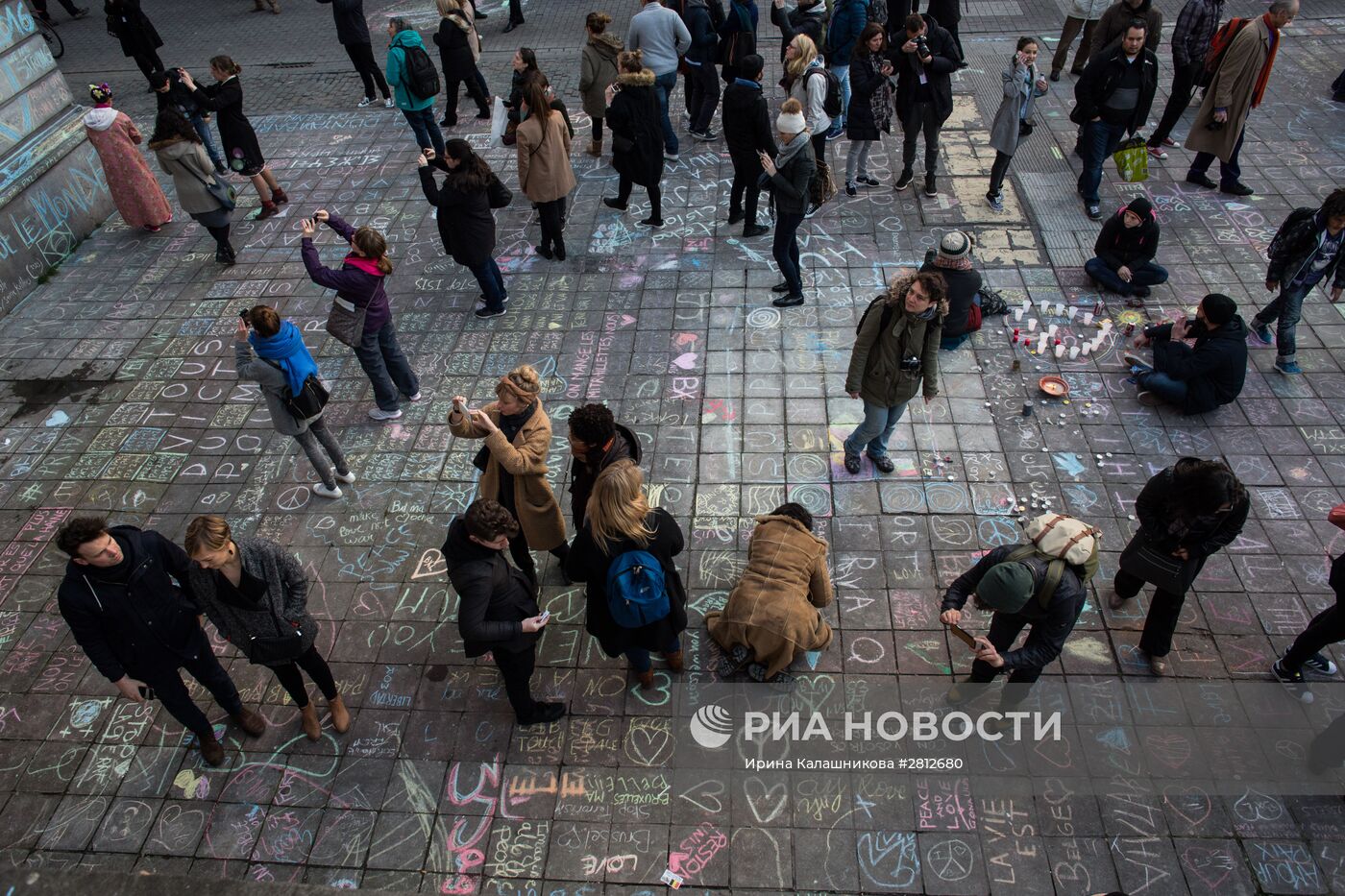 Ситуация в Брюсселе после серии взрывов в аэропорту и метро