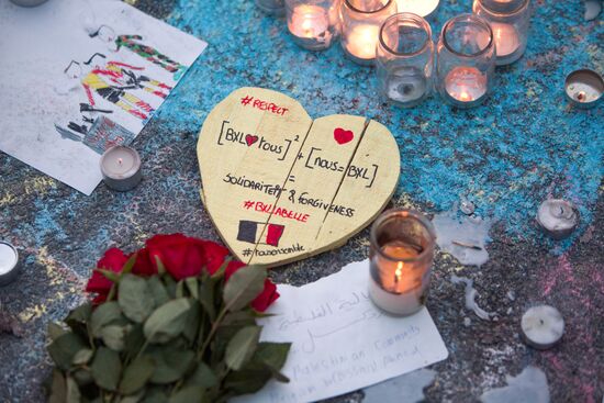 Ситуация в Брюсселе после серии взрывов в аэропорту и метро