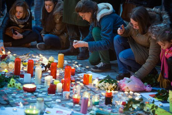 Ситуация в Брюсселе после серии взрывов в аэропорту и метро