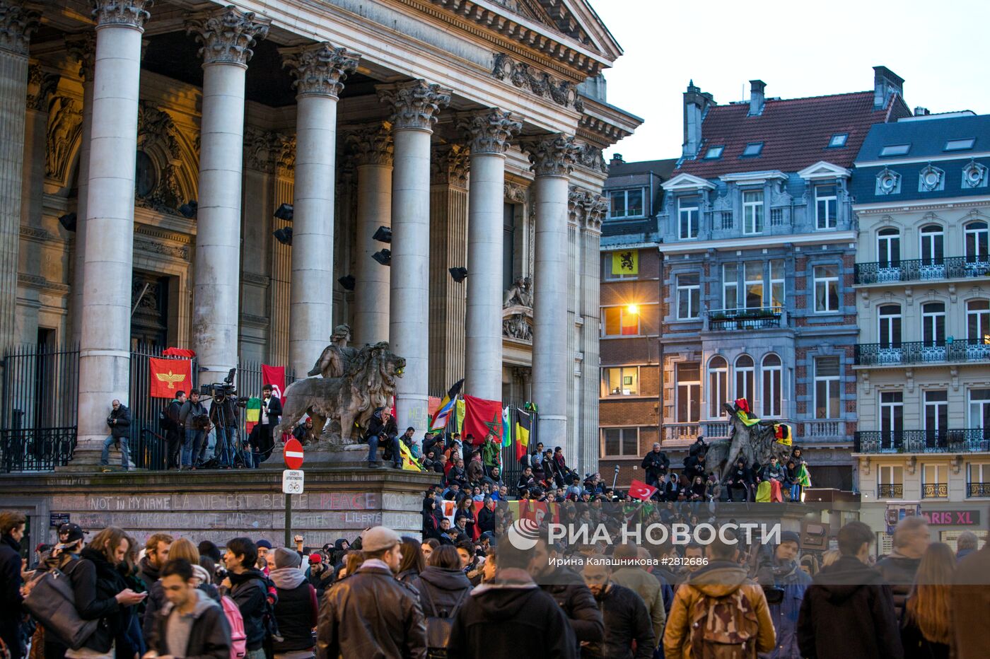 Ситуация в Брюсселе после серии взрывов в аэропорту и метро