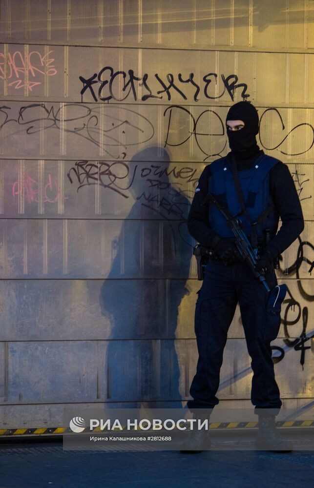 Ситуация в Брюсселе после серии взрывов в аэропорту и метро