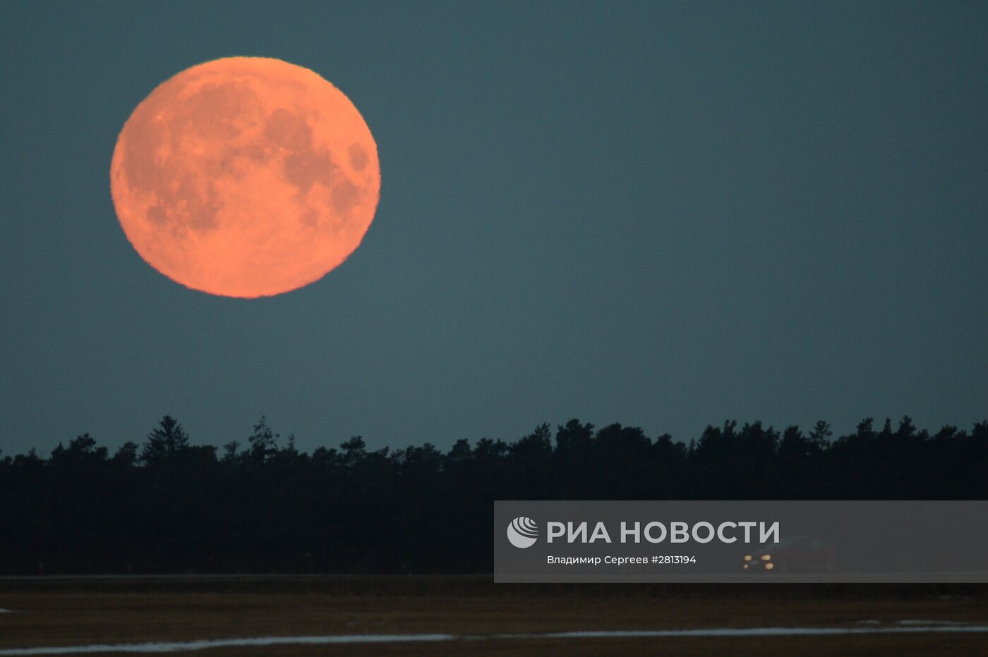 Полнолуние в Московской области