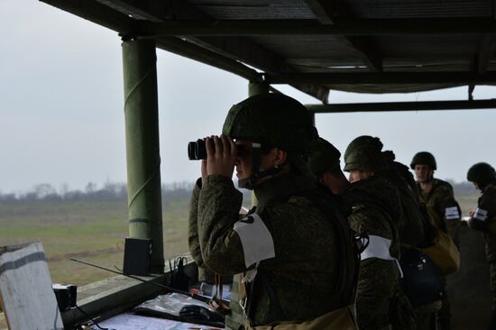 Батальонные тактические учения в Чечне