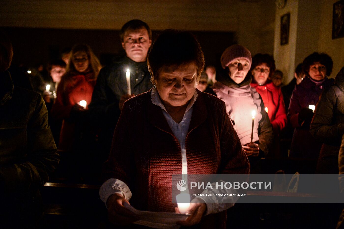 Празднование католической Пасхи в регионах России