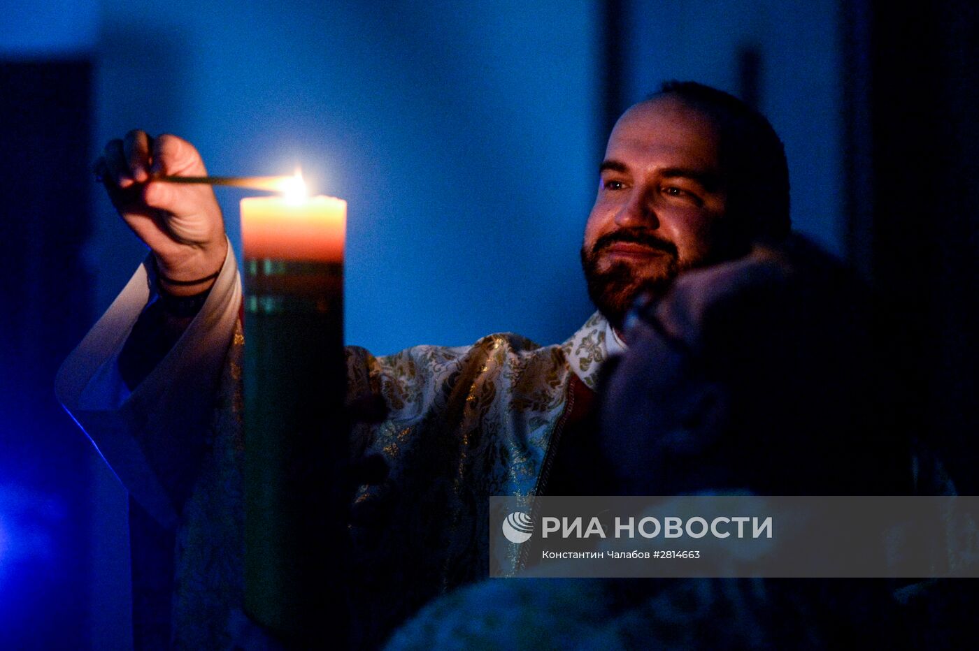 Празднование католической Пасхи в регионах России