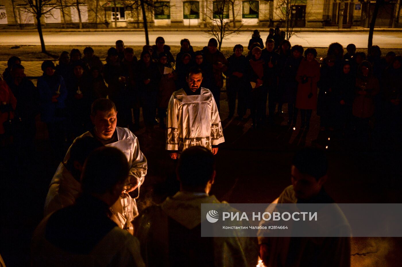 Празднование католической Пасхи в регионах России