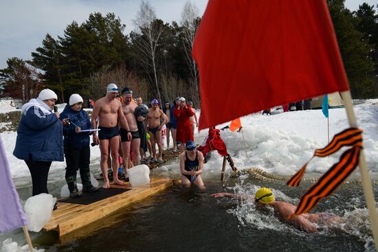 Второй ежегодный межрегиональный турнир по холодовому зимнему плаванию