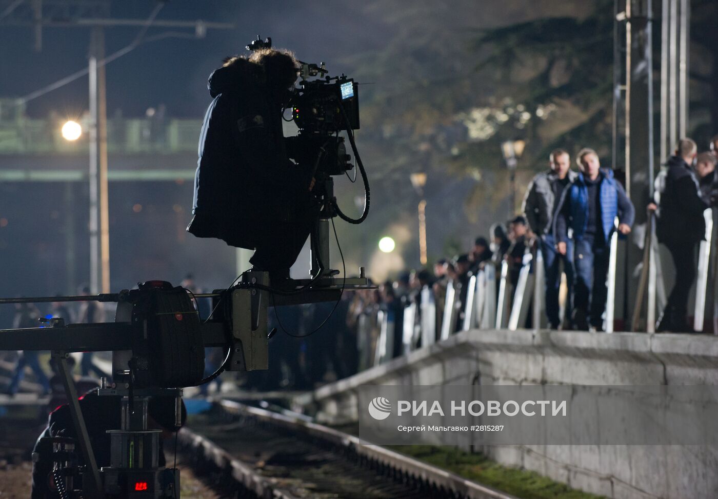 Съемки художественного фильма "Крым" в Симферополе