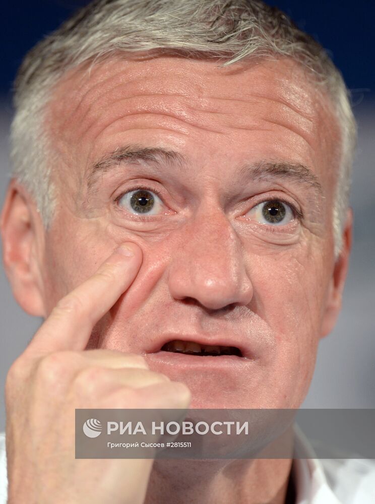 Футбол. Тренировка сборной Франции