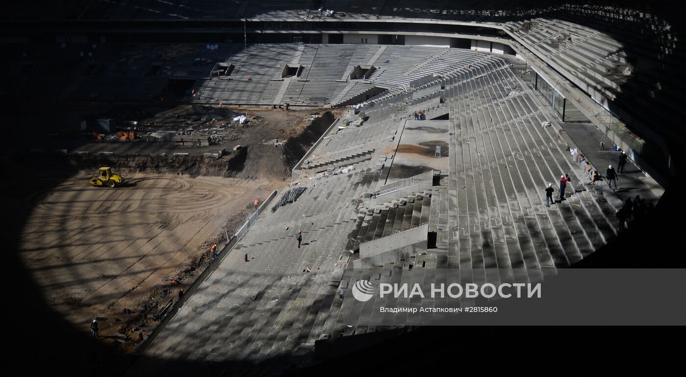 Реконструкция БСА "Лужники"
