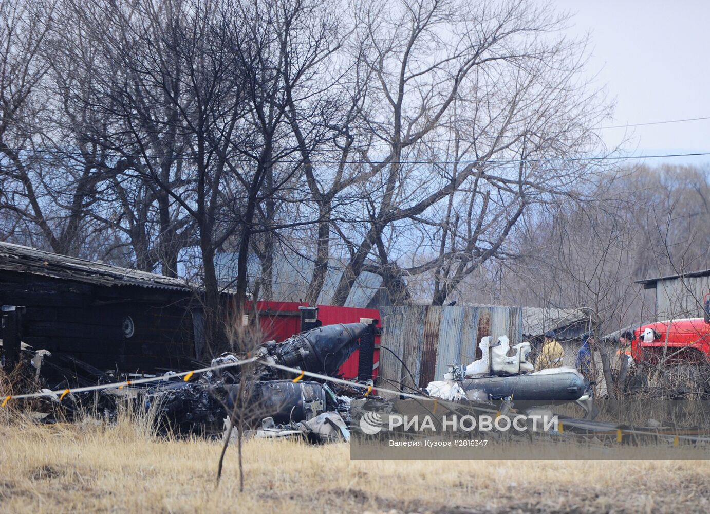 Российский штурмовик Су-25 разбился в Приморье
