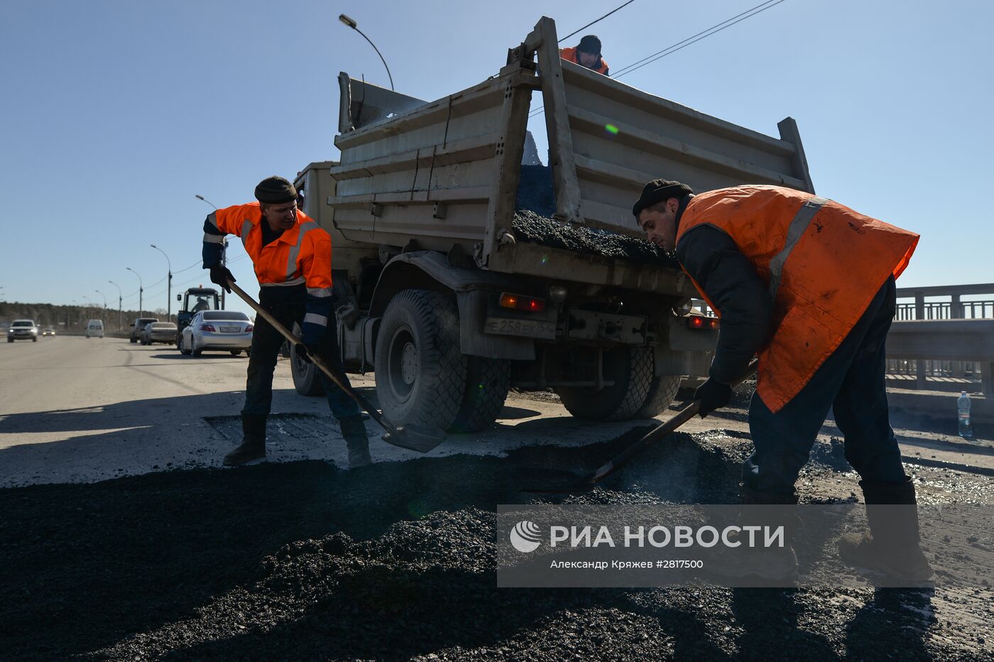 Ремонт дорог в Новосибирской области