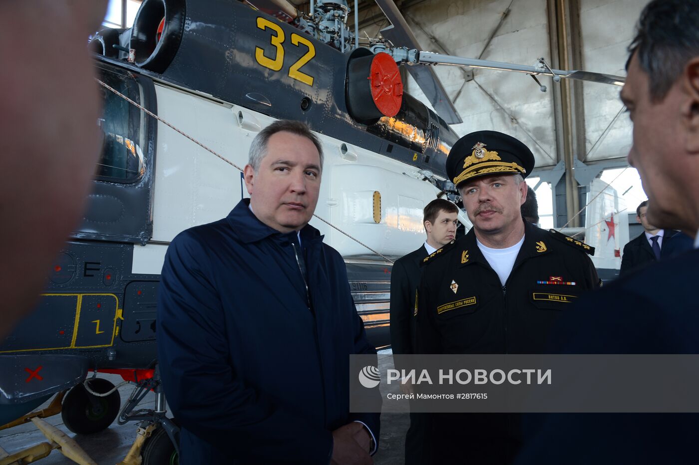 Рабочая поездка вице-премьера РФ Д. Рогозина в Крым