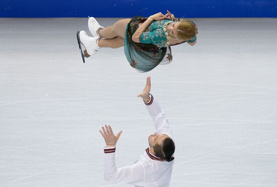 Фигурное катание. Чемпионат мира. Пары. Короткая программа