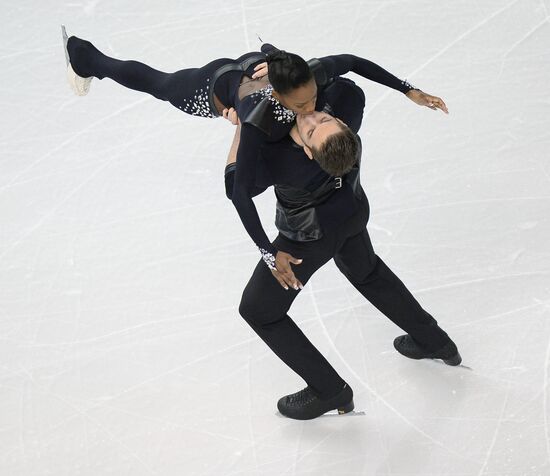 Фигурное катание. Чемпионат мира. Пары. Короткая программа