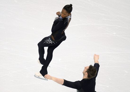 Фигурное катание. Чемпионат мира. Пары. Короткая программа