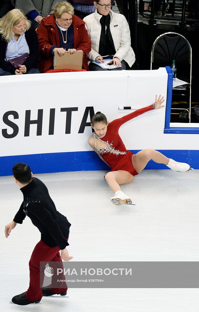 Фигурное катание. Чемпионат мира. Пары. Короткая программа