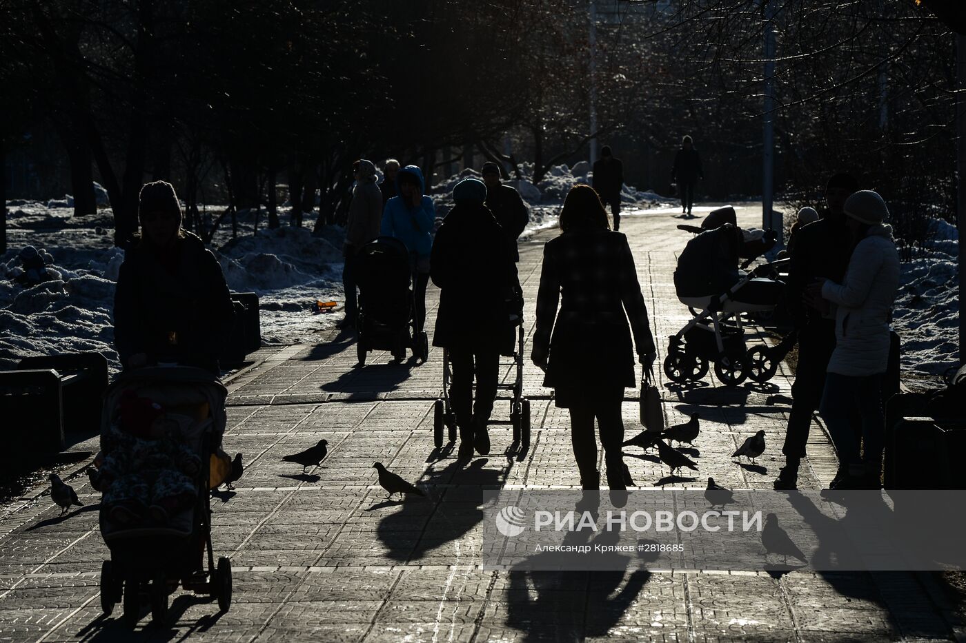 Весна в Новосибирске