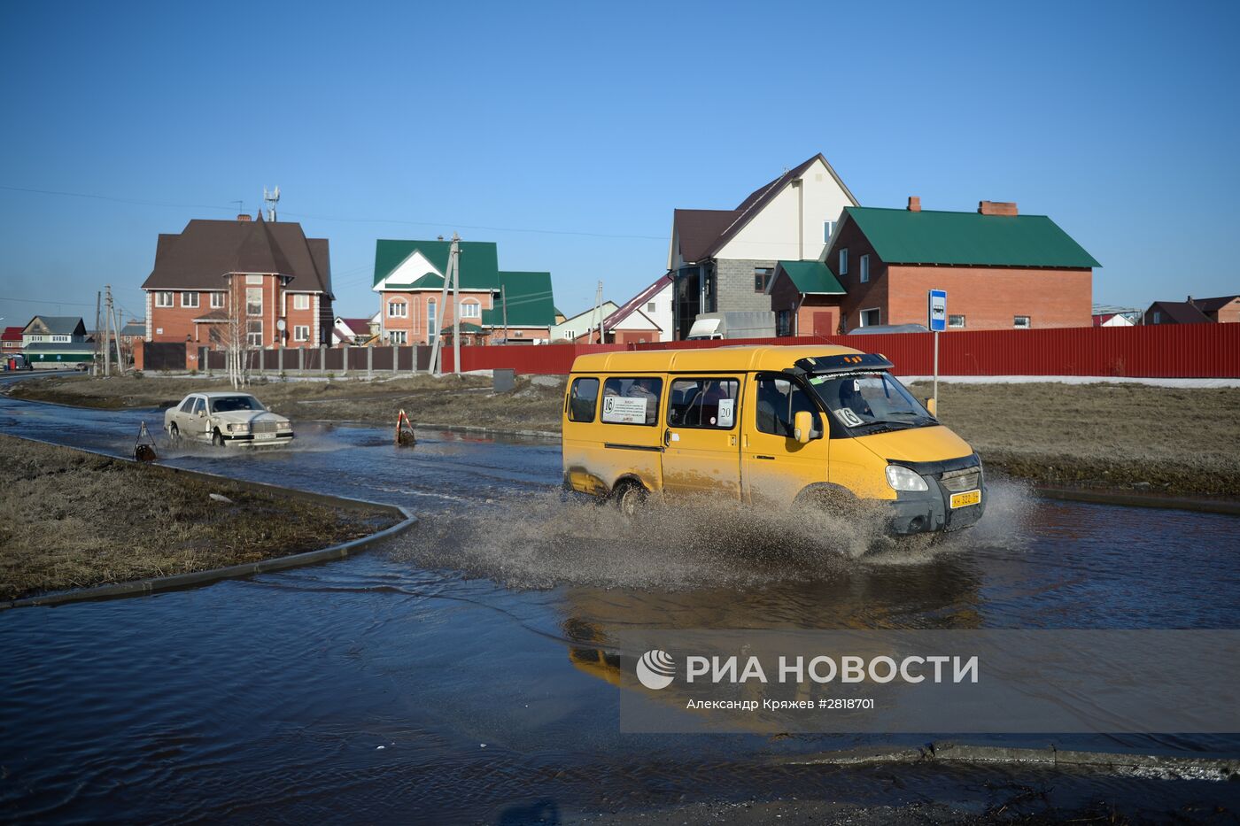 Весна в Новосибирске