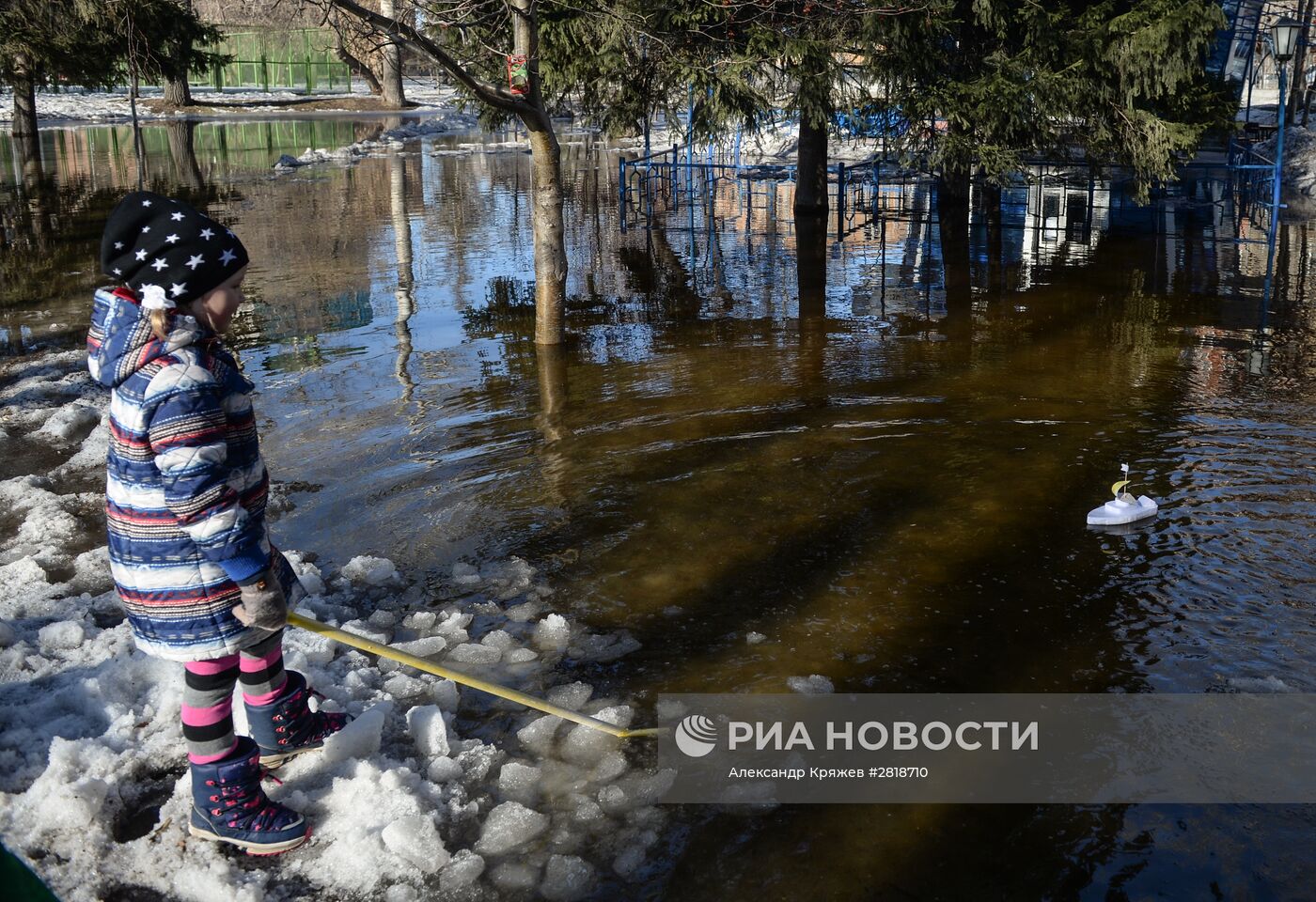 Весна в Новосибирске