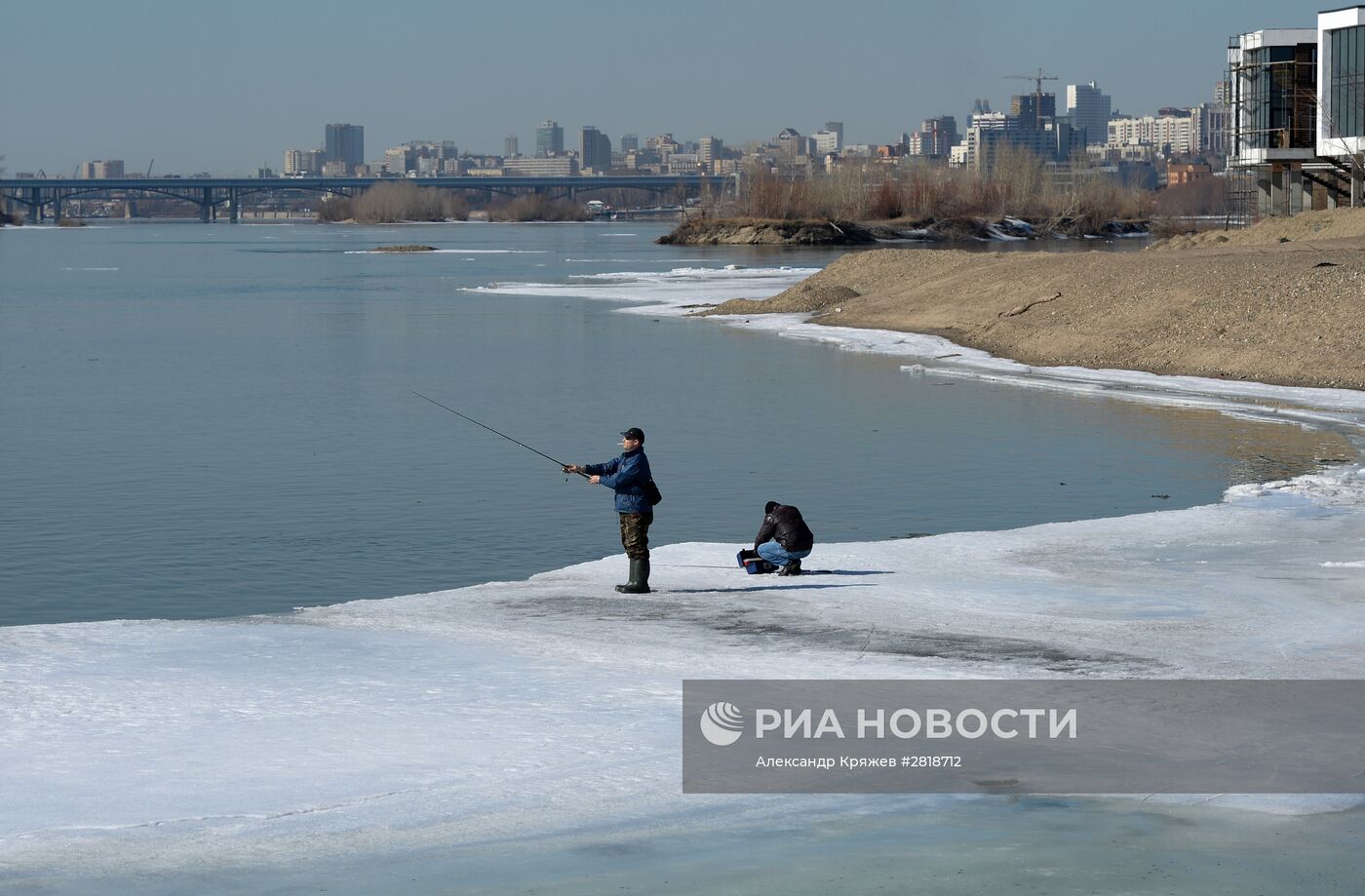 Весна в Новосибирске