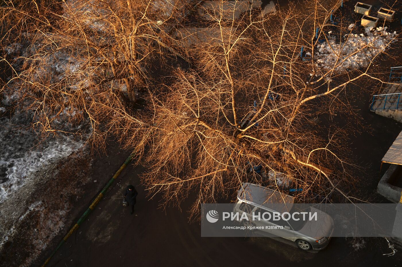 Весна в Новосибирске