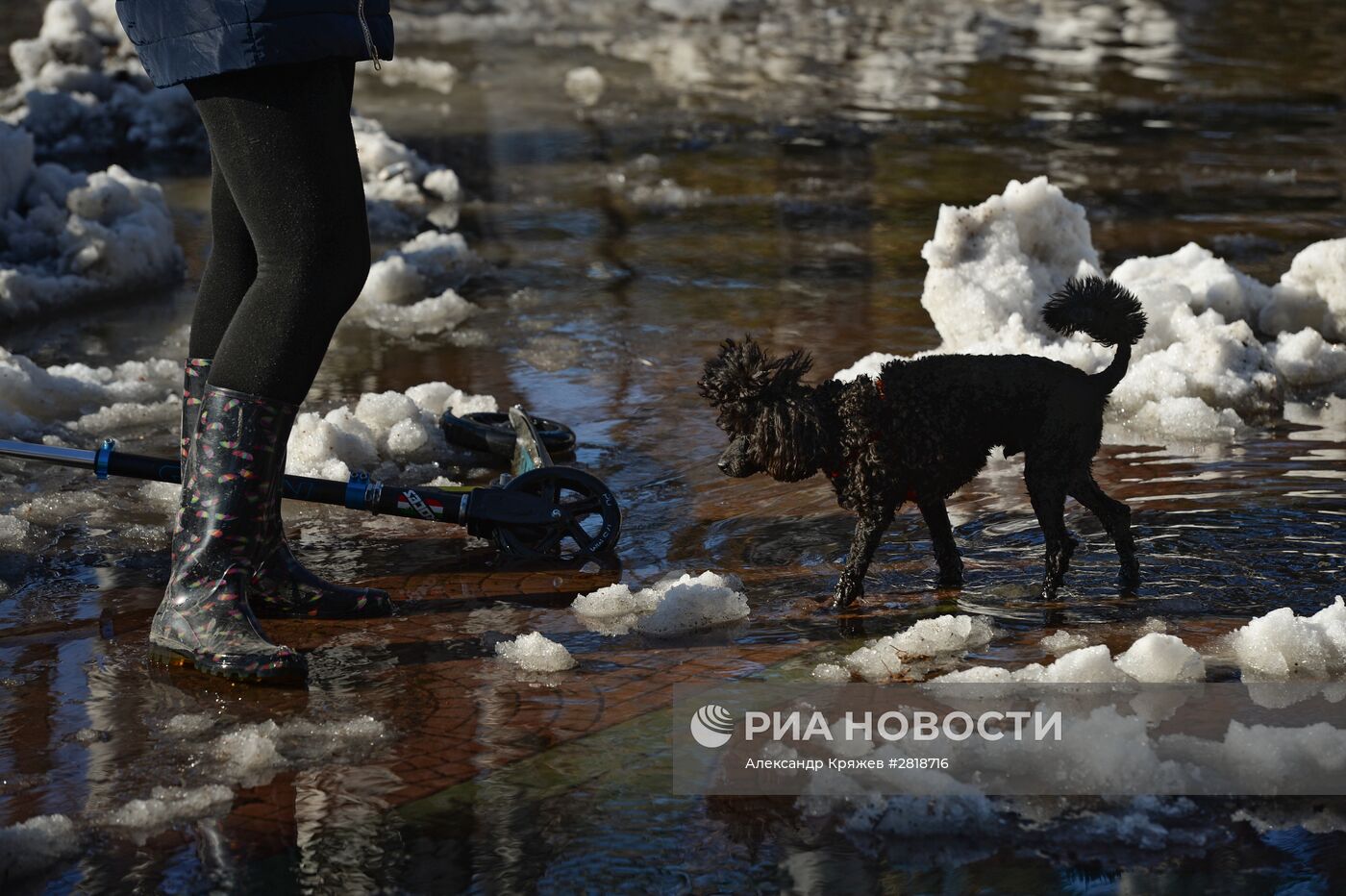 Весна в Новосибирске